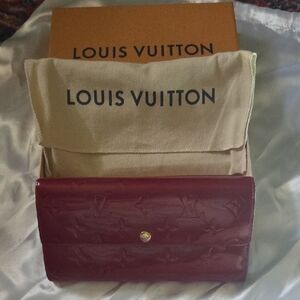 Louis Vuitton Deep Red Wallet